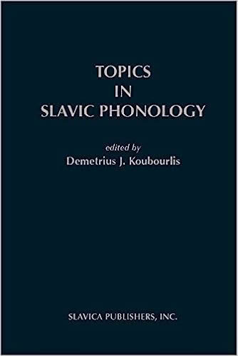 Topics in Slavic Phonology